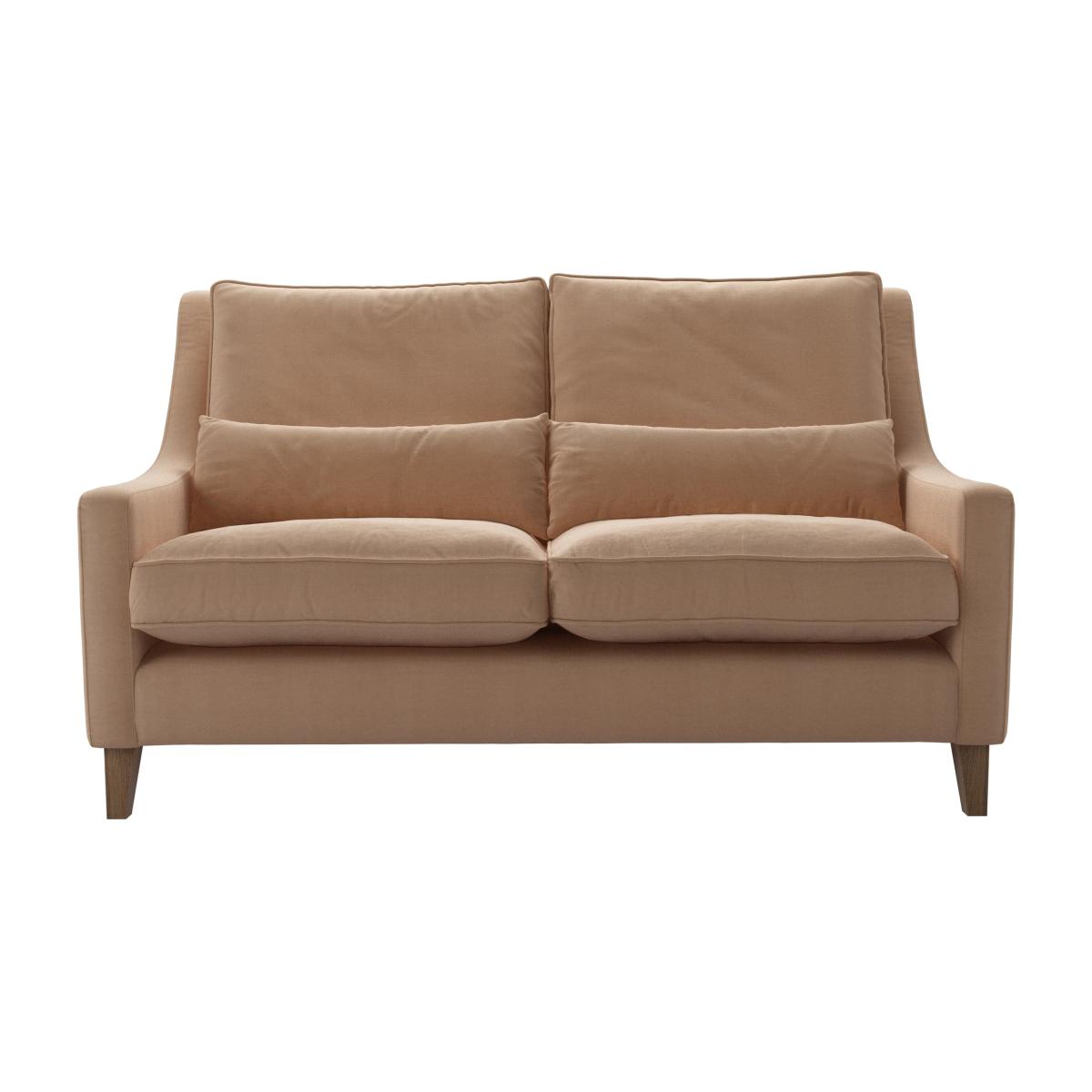 High Back Iggy 2.5 Seat Sofa in Rosewater Organic Smart Cotton – image 1