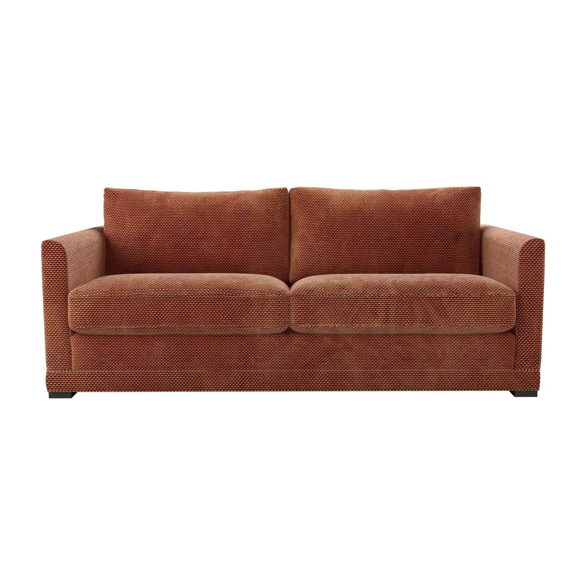 Aissa 3 Seat Sofa in Pomegranate Bubble Velvet – image 1