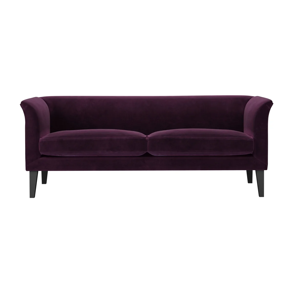 Fingal 2.5 Seat Sofa in Damson Smart Velvet – image 1