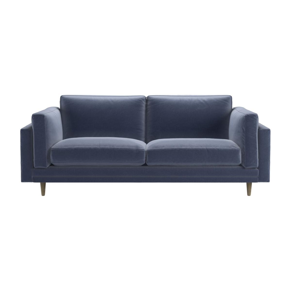 Marco 2.5 Seat Sofa in Sapphire Smart Velvet – image 1