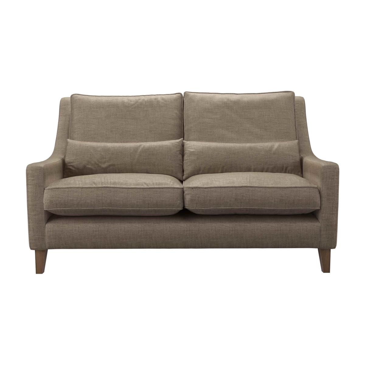 High Back Iggy 2.5 Seat Sofa in Greige Florence Textured Weave – image 1