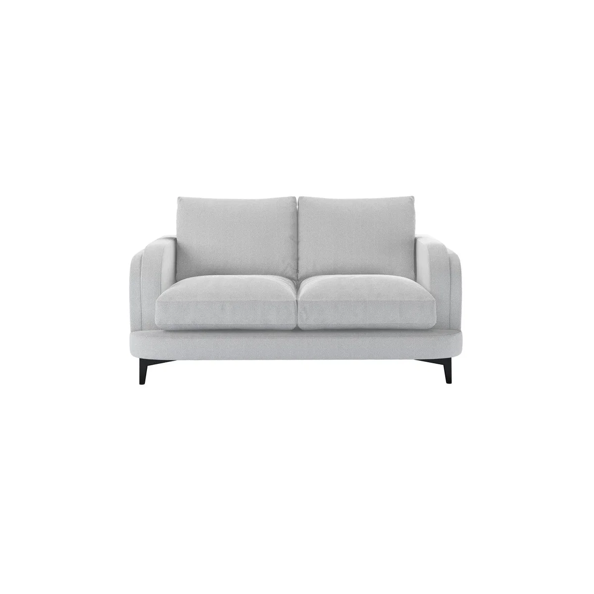 Boston Curved Arm 2.5 Seat Sofa in Jasmine Silky Jacquard Weave – image 2