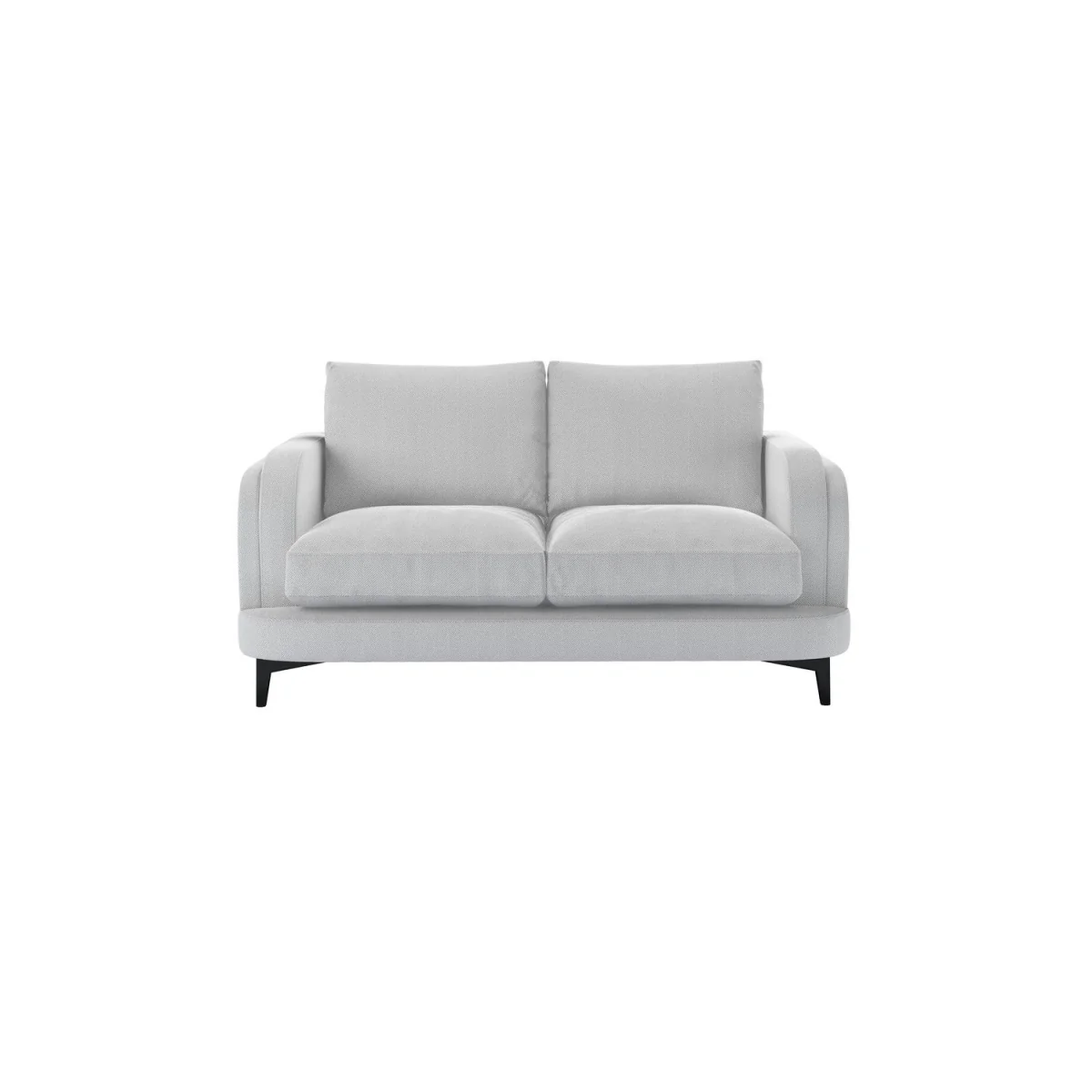 Boston Curved Arm 2.5 Seat Sofa in Pomegranate Bubble Velvet – image 2