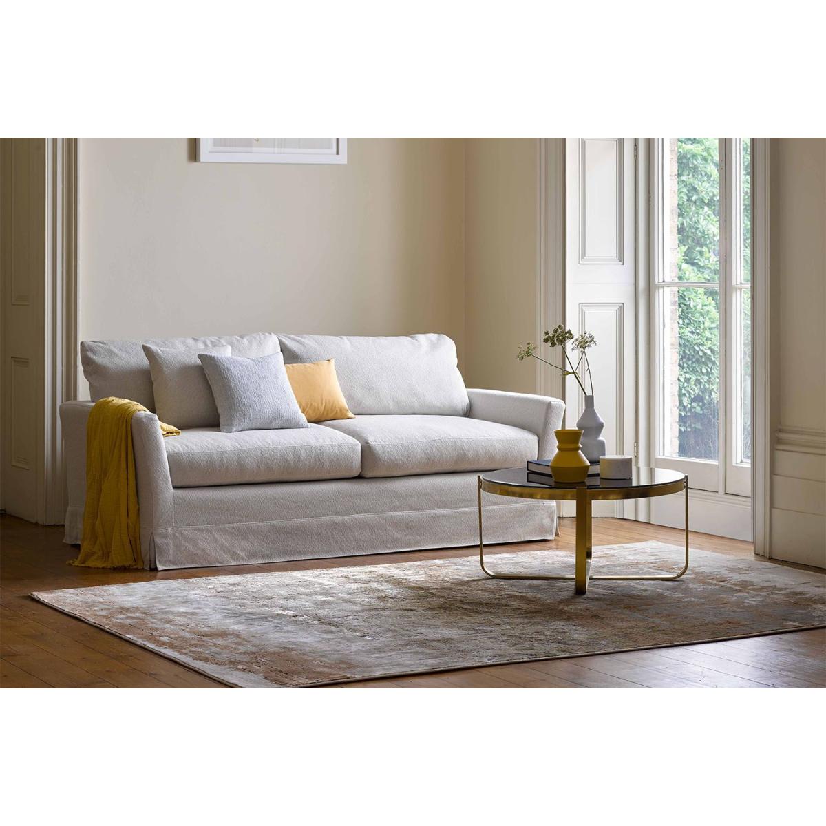 Otto 2.5 Seat Sofa bed in Liquorice Baylee Multi-Tone Viscose Linen – image 4