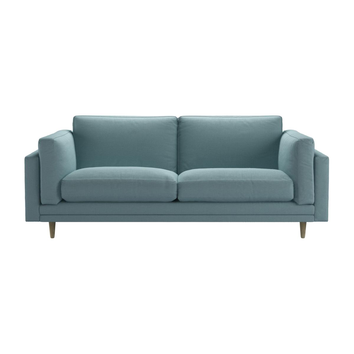 Marco 2.5 Seat Sofa in Lagoon Brushed Linen Cotton – image 1