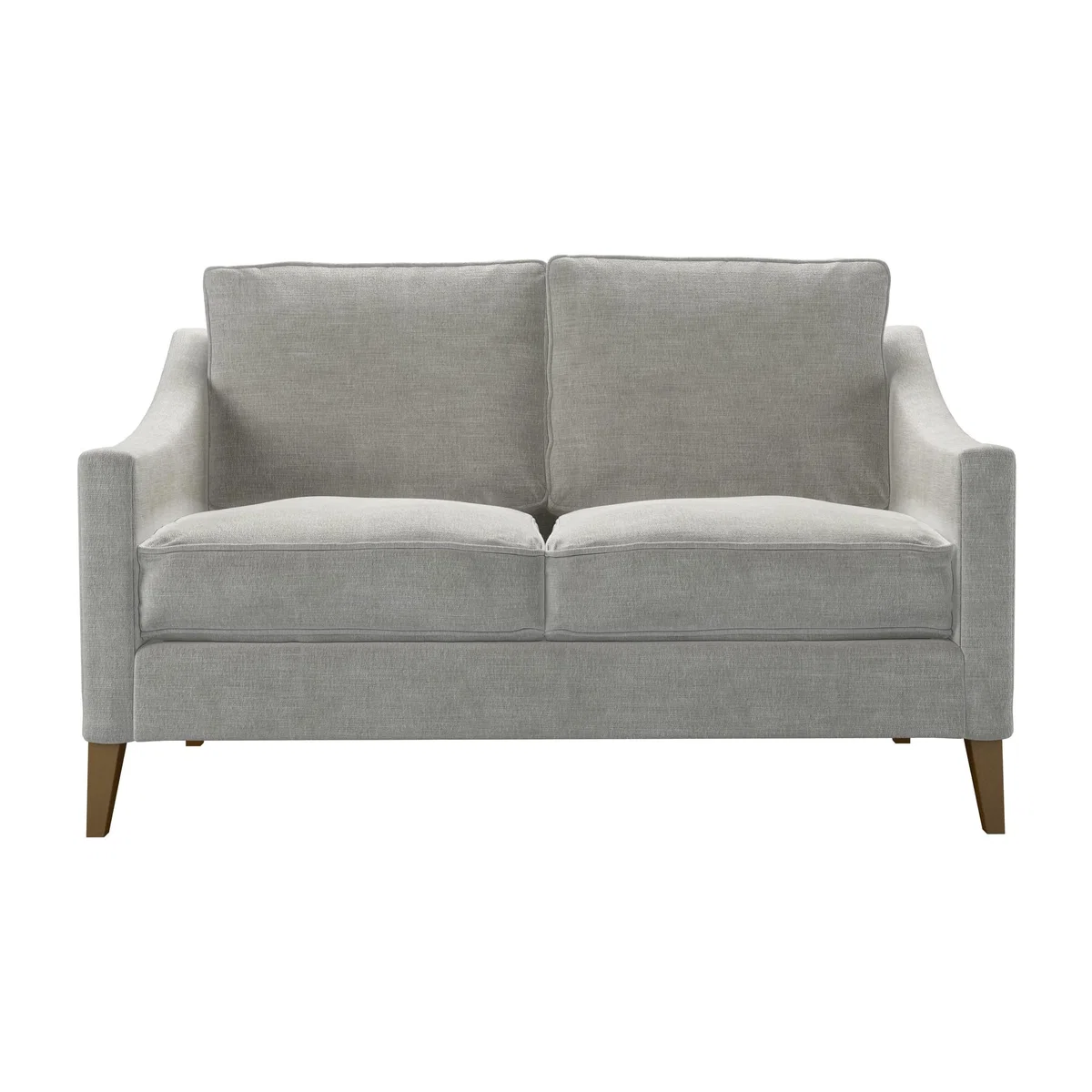 Iggy 2 Seat Sofa (breaks down) in Fog Aquaclean Clever Chenille – image 1