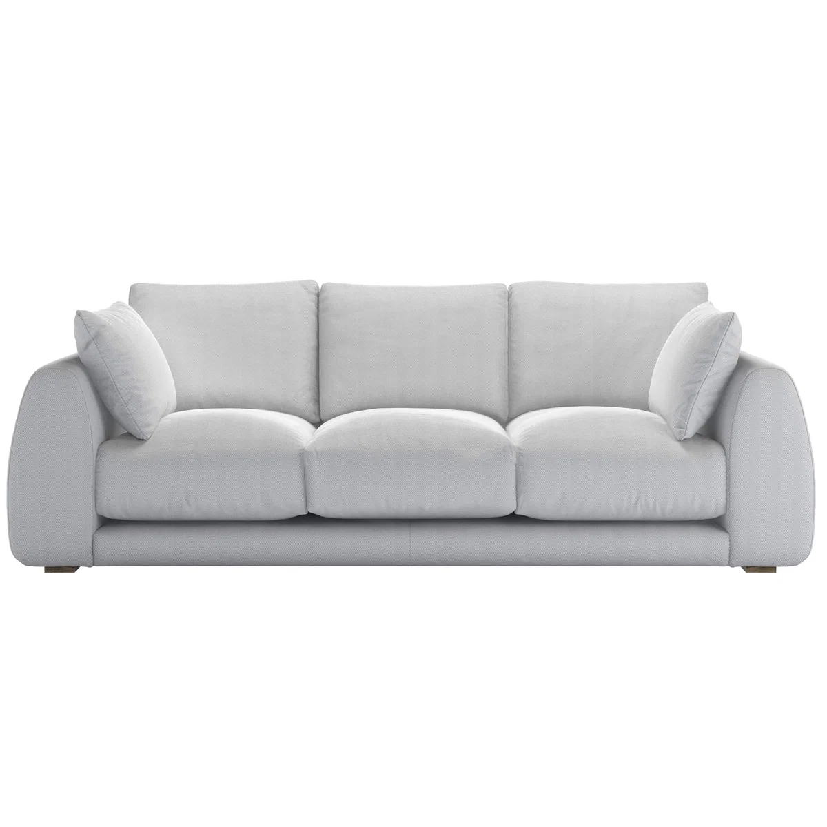 Carmel 2.5 Seat Sofa in Sea Spray Aquaclean Clever Chenille – image 6