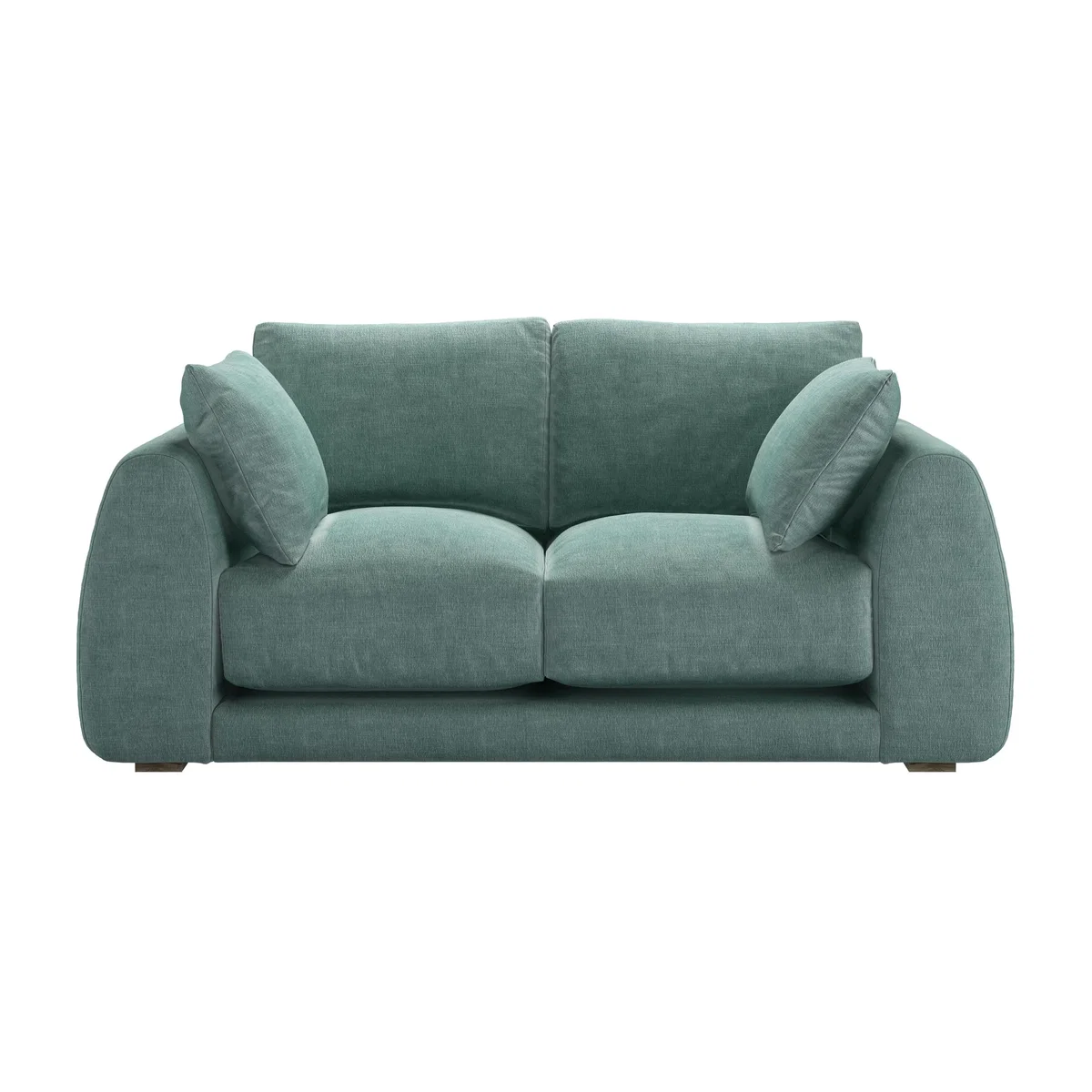 Carmel 2.5 Seat Sofa in Sea Spray Aquaclean Clever Chenille – image 1