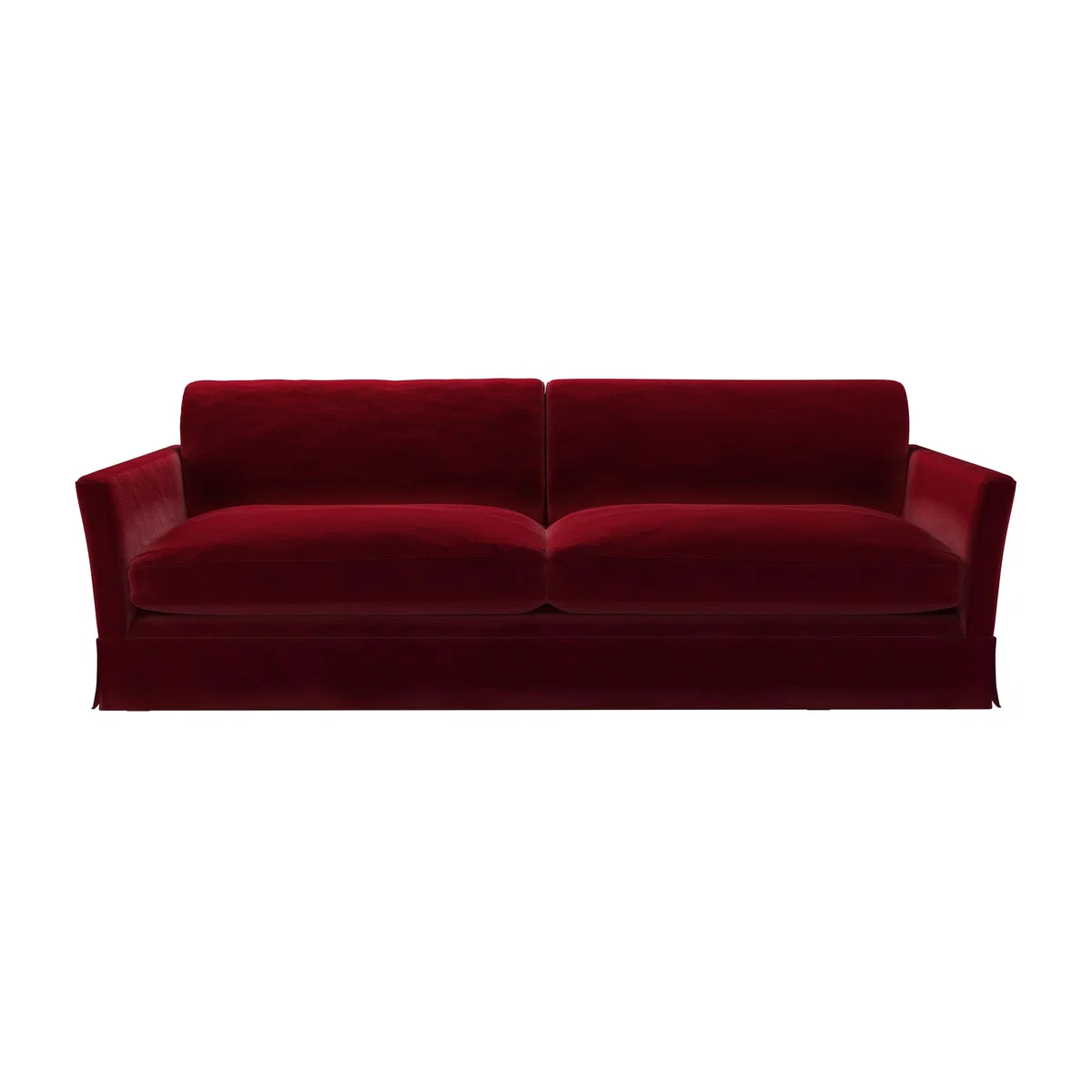 Otto 4 Seat Sofa in Malbec Cotton Matt Velvet – image 1