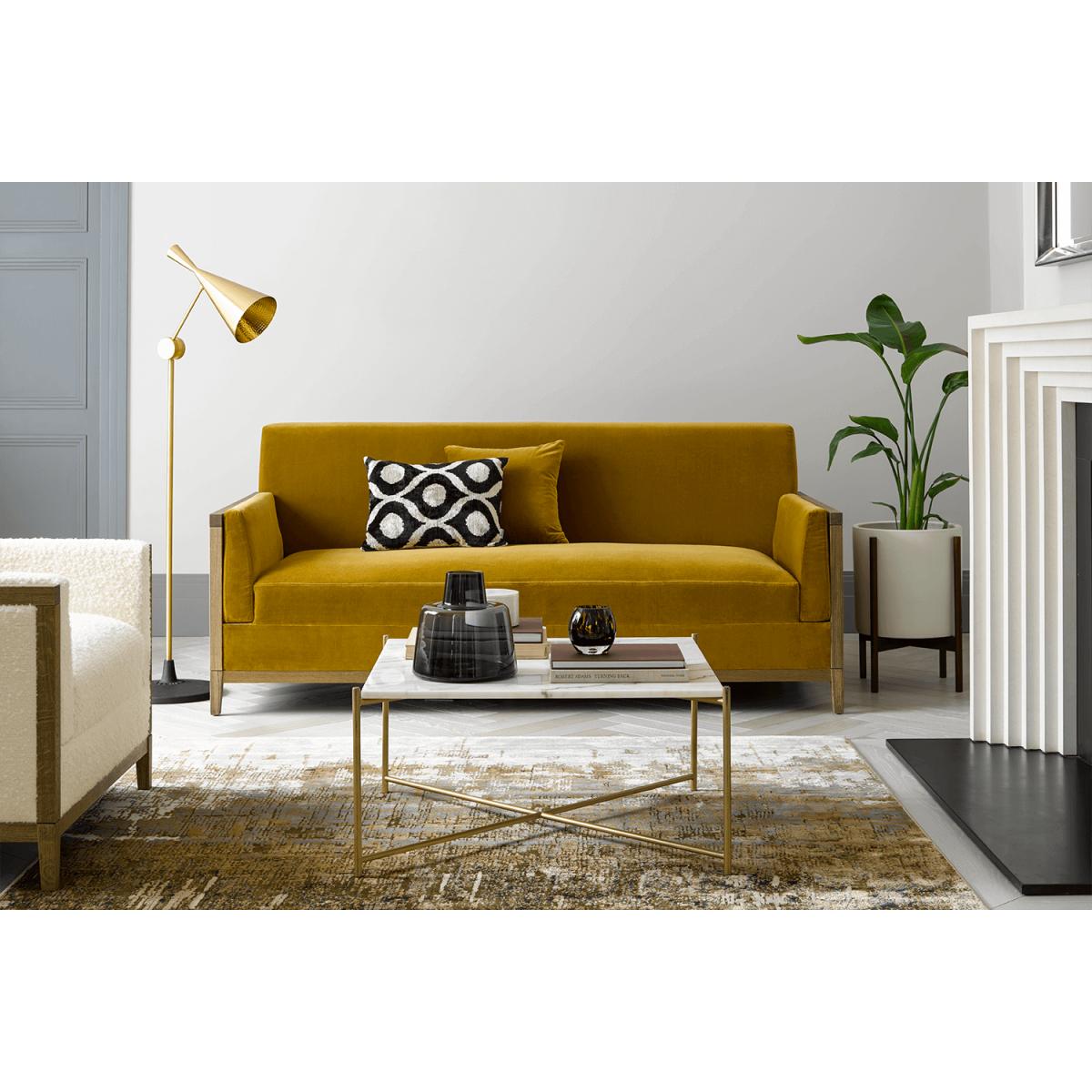 Chester 2.5 Seat Sofa in Matcha Powdered Leather – image 2