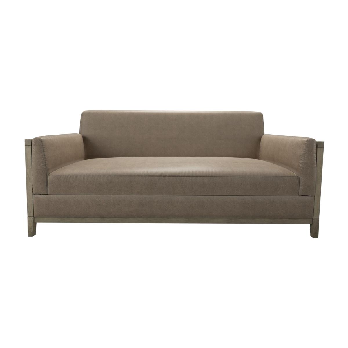 Chester 2.5 Seat Sofa in Pewter Grain Leather – image 1