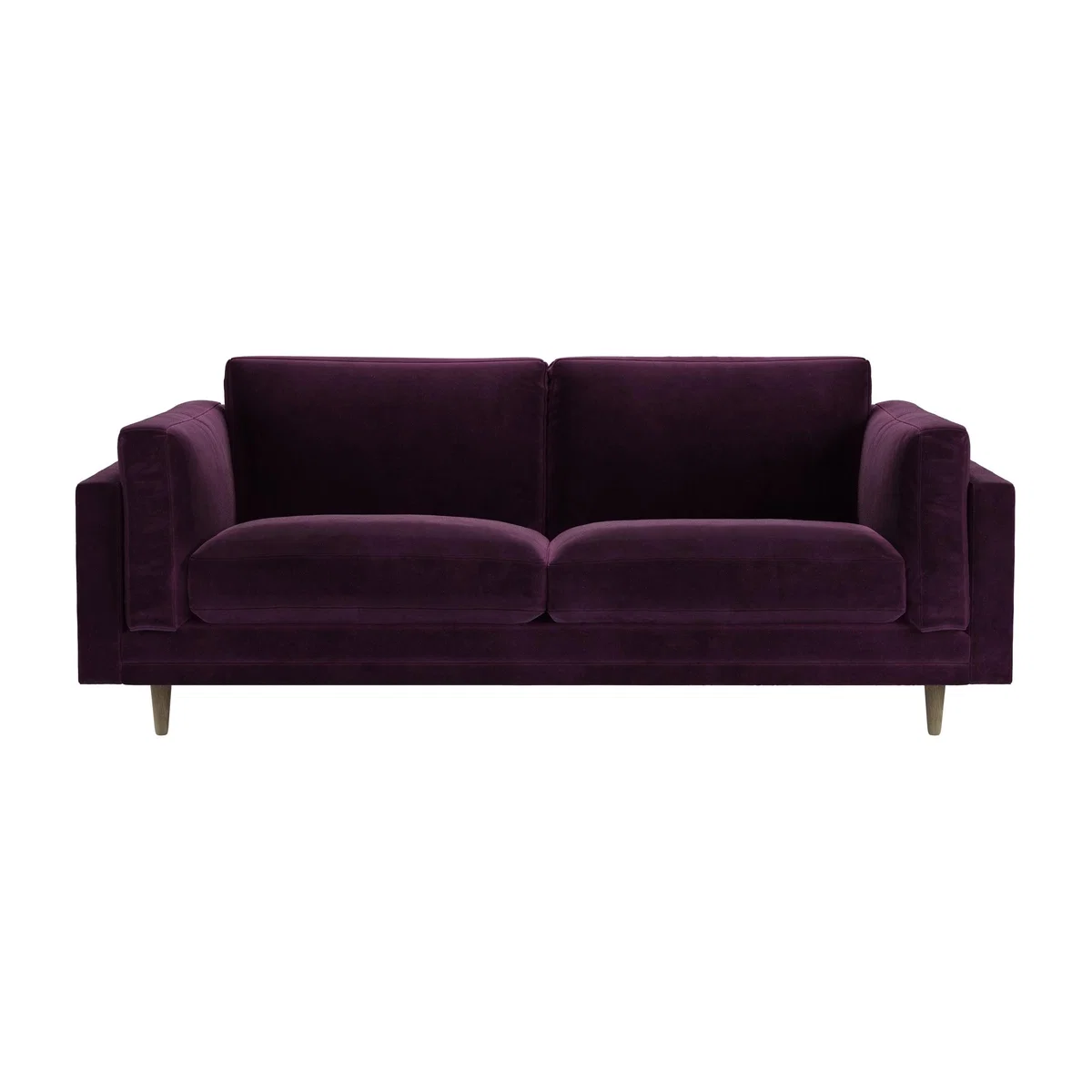 Marco 2.5 Seat Sofa in Damson Smart Velvet – image 1