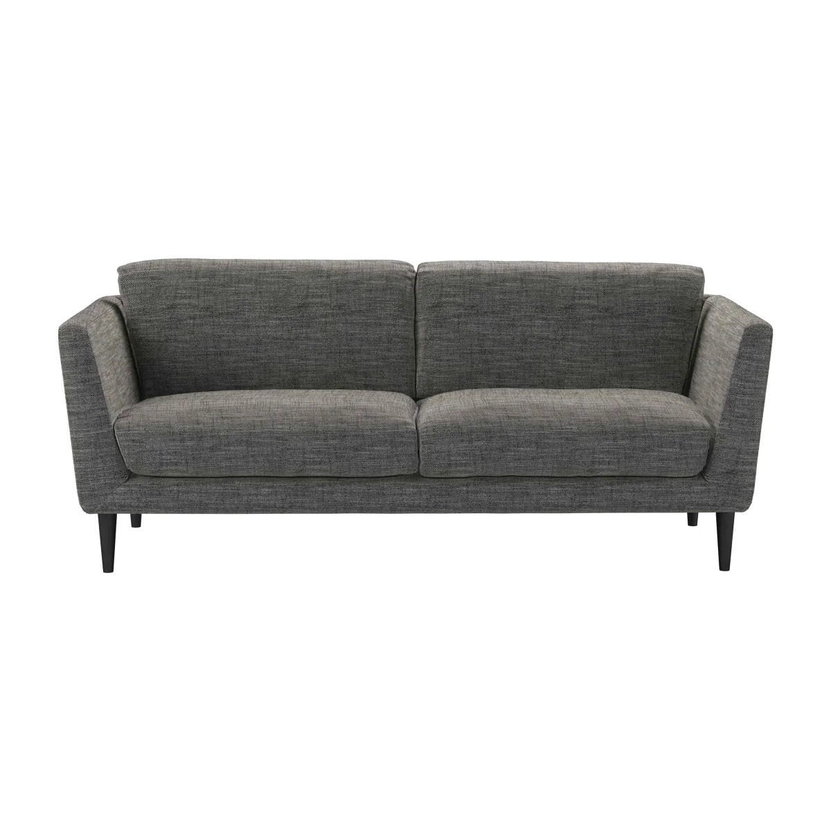 Holly 2.5 Seat Sofa in Liquorice Baylee Multi-Tone Viscose Linen – image 1