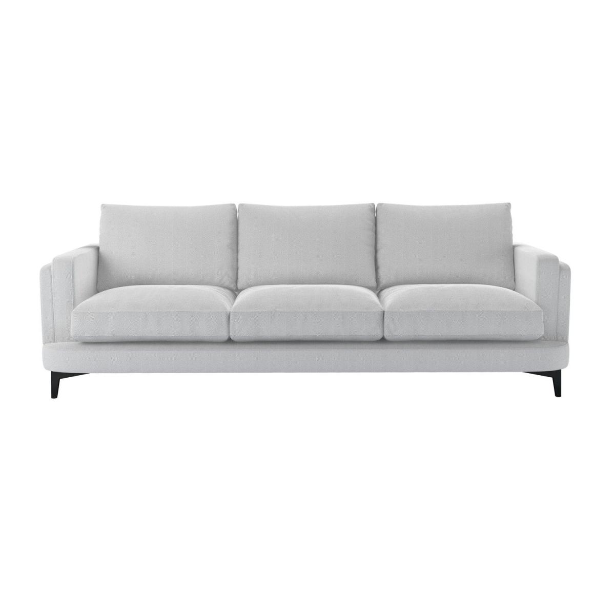 Boston Squared Arm 4 Seat Sofa in Pomegranate Bubble Velvet – image 2