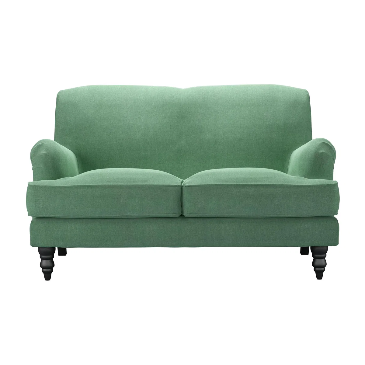 Snowdrop 2 Seat Sofa (breaks down) in Celadon Easy Cotton – image 1