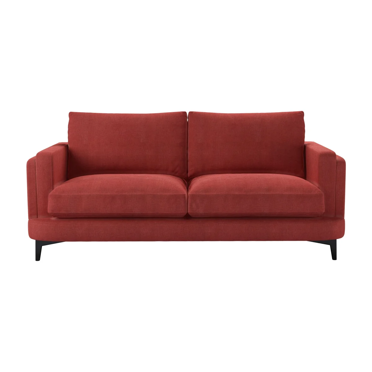 Boston Squared Arm 2.5 Seat Sofa in Indian Summer Easy Cotton – image 1