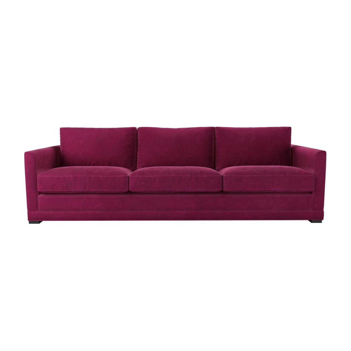 Aissa 4 Seat Sofa in Persian Rose Smart Velvet – image 1