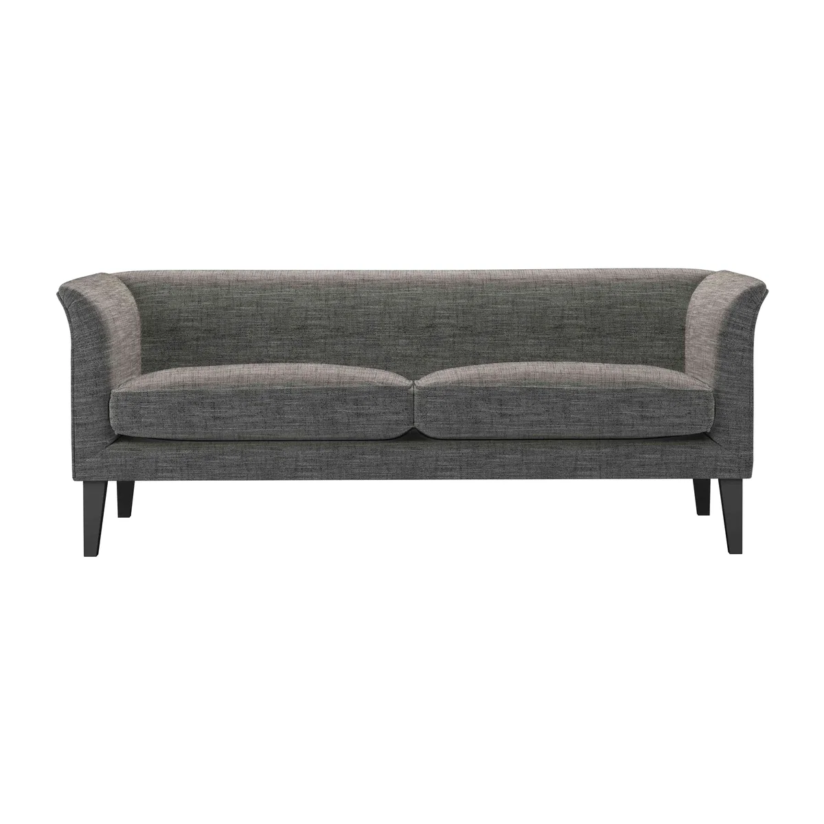 Fingal 2.5 Seat Sofa in Liquorice Baylee Multi-Tone Viscose Linen – image 1