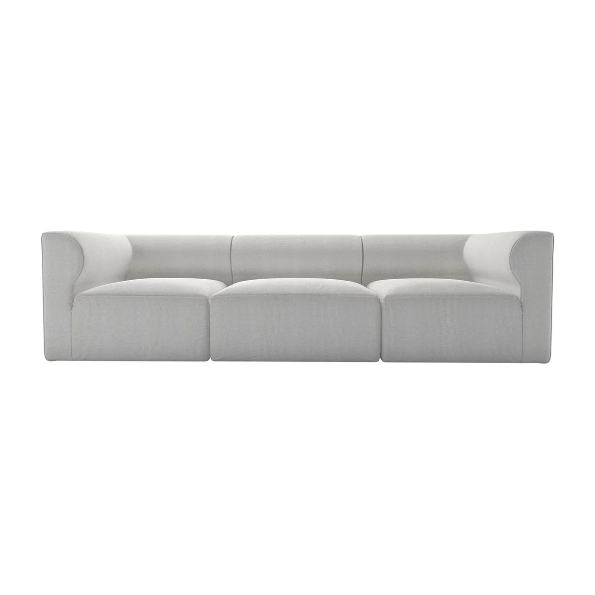 Cohen 3 Seat Sofa in Brick Aquaclean Clever Velvet – image 1