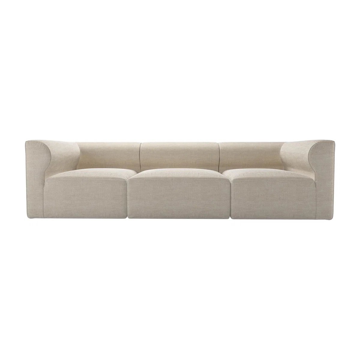Cohen 3 Seat Sofa in Jasmine Silky Jacquard Weave – image 1