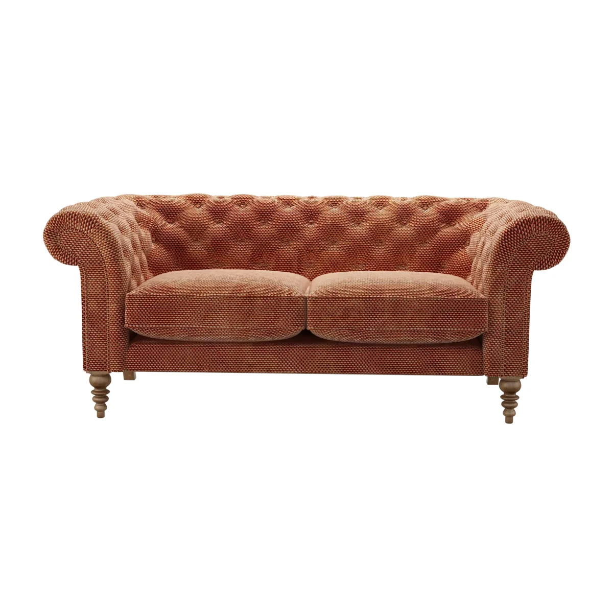 Oscar 2.5 Seat Sofa in Pomegranate Bubble Velvet – image 1