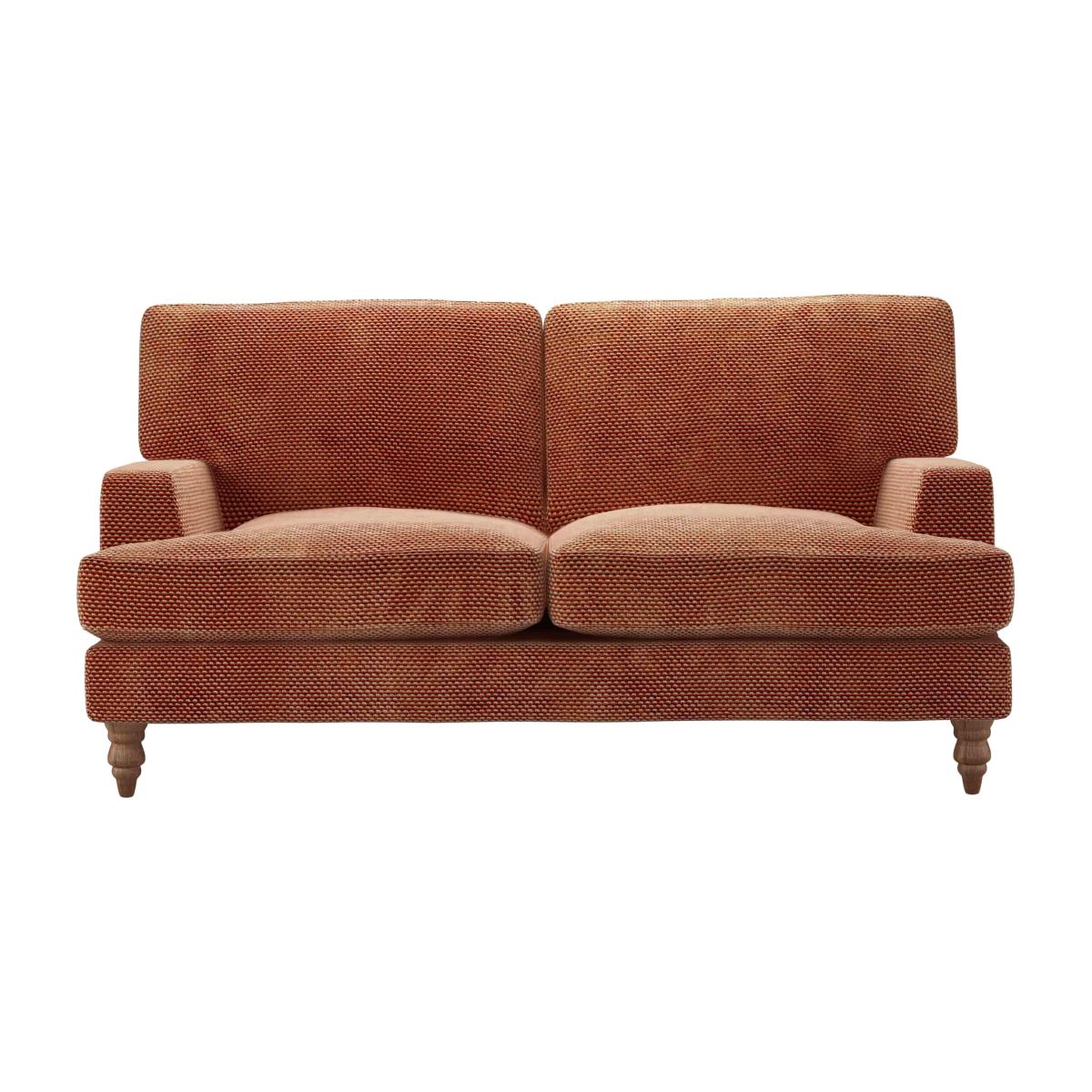 Isla 2 Seat Sofa in Pomegranate Bubble Velvet – image 1