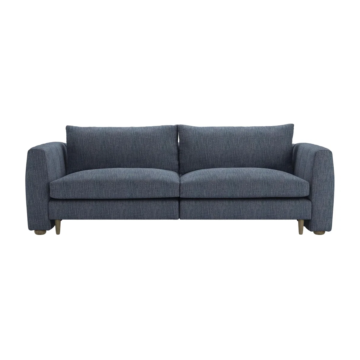 Tiffany 2.5 Seat Sofa in Azure Florence Textured Weave – image 1