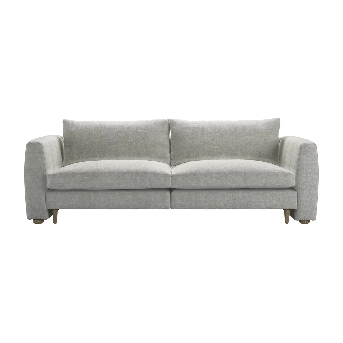 Tiffany 2.5 Seat Sofa in Fog Aquaclean Clever Chenille – image 1