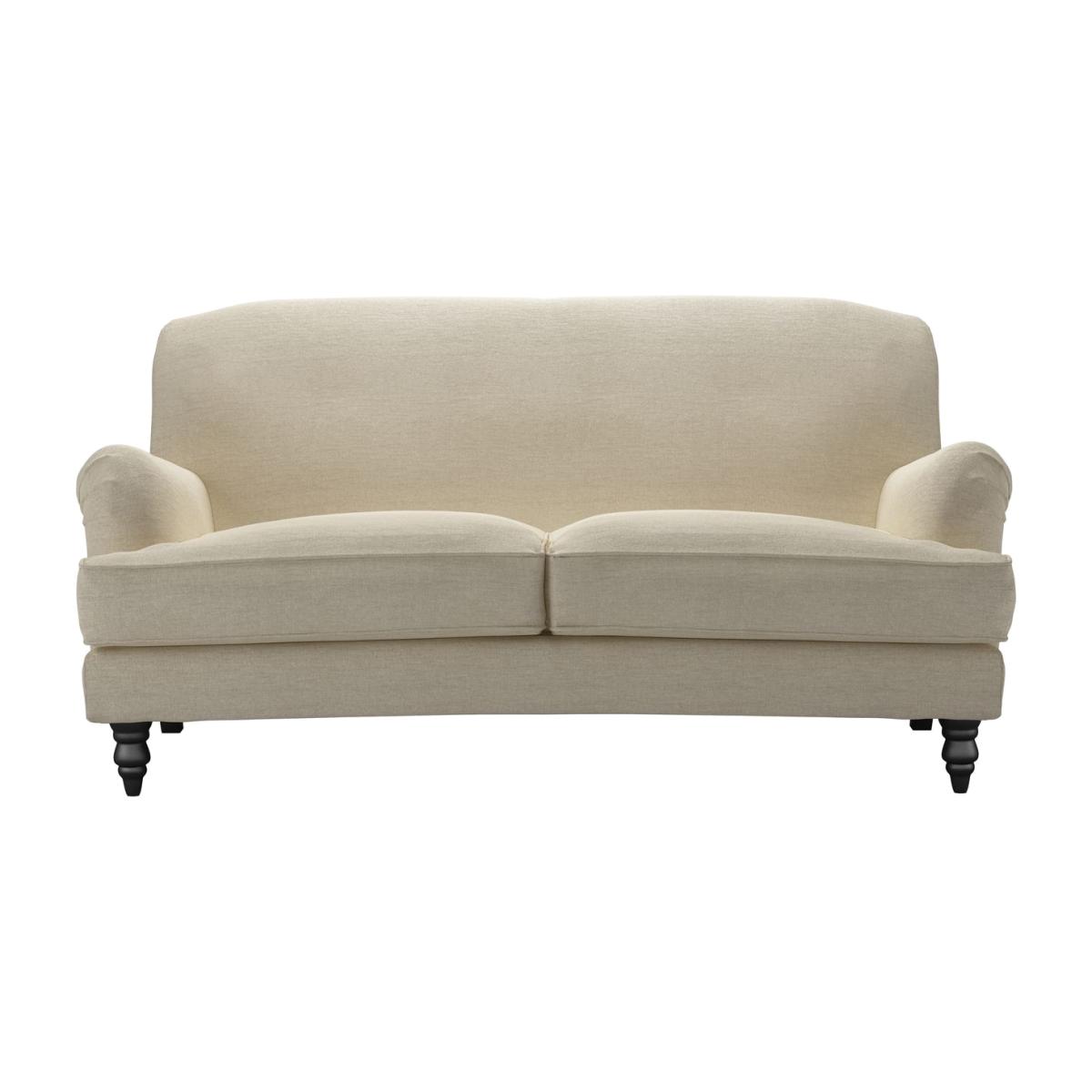 Snowdrop 2.5 Seat Sofa (breaks down) in Pampas Hygge Smart Linen – image 1