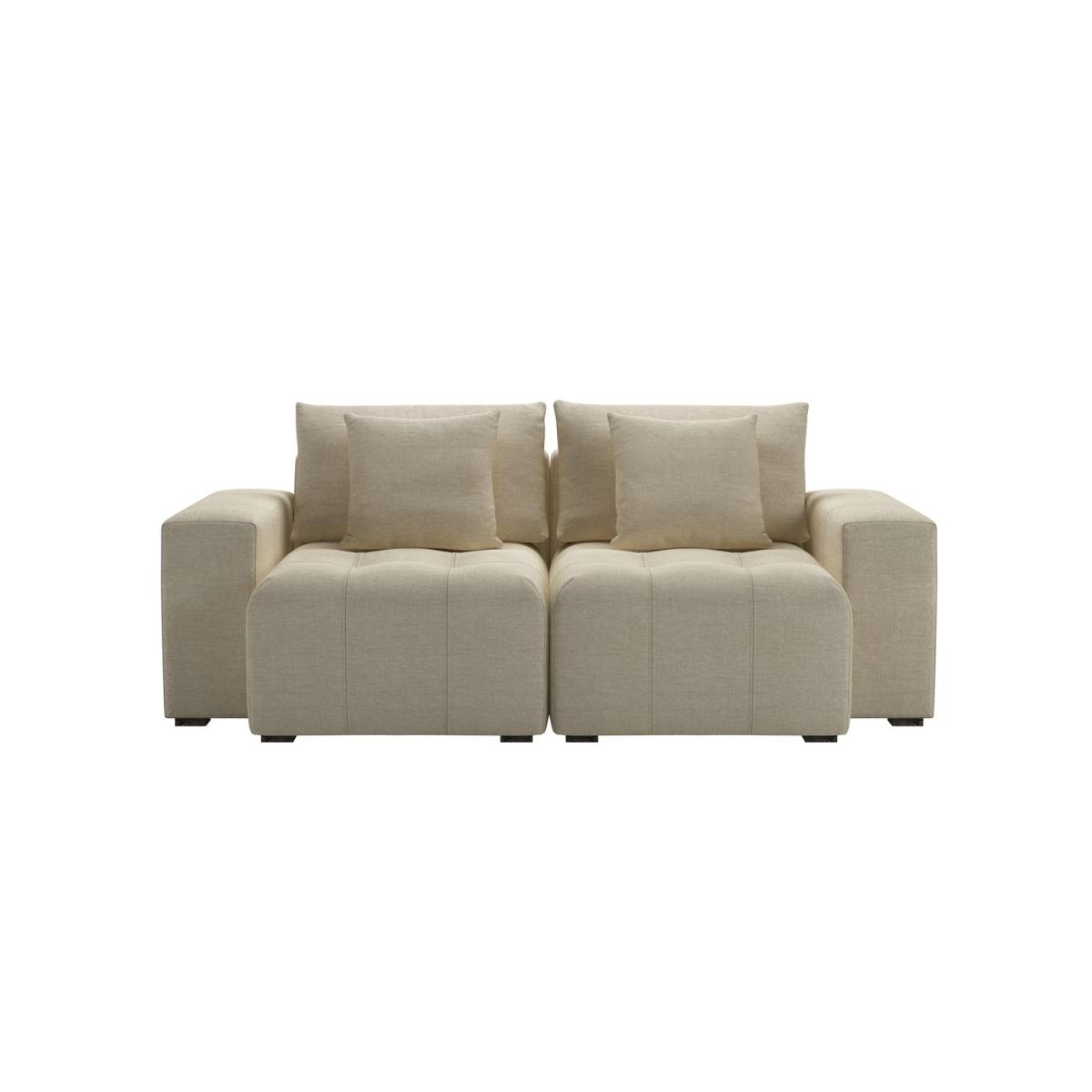 Romy Double sided Sofa in Mercury Cashmere Velvet – image 2
