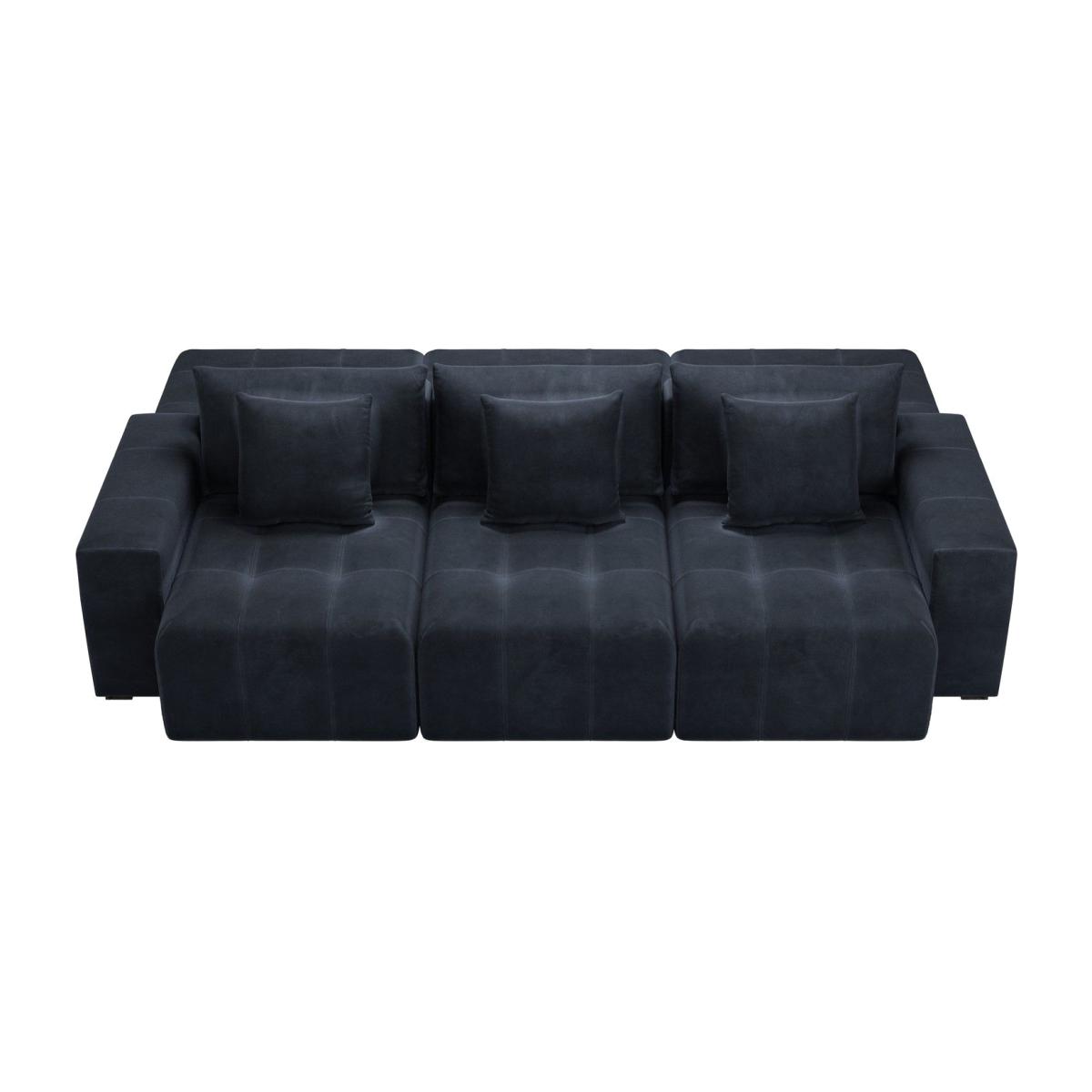 Romy Double sided Sofa in Mercury Cashmere Velvet – image 1