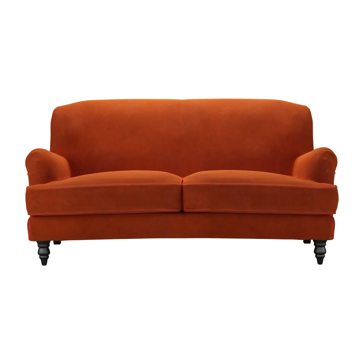 Snowdrop 2.5 Seat Sofa in Brick Aquaclean Clever Velvet – image 1