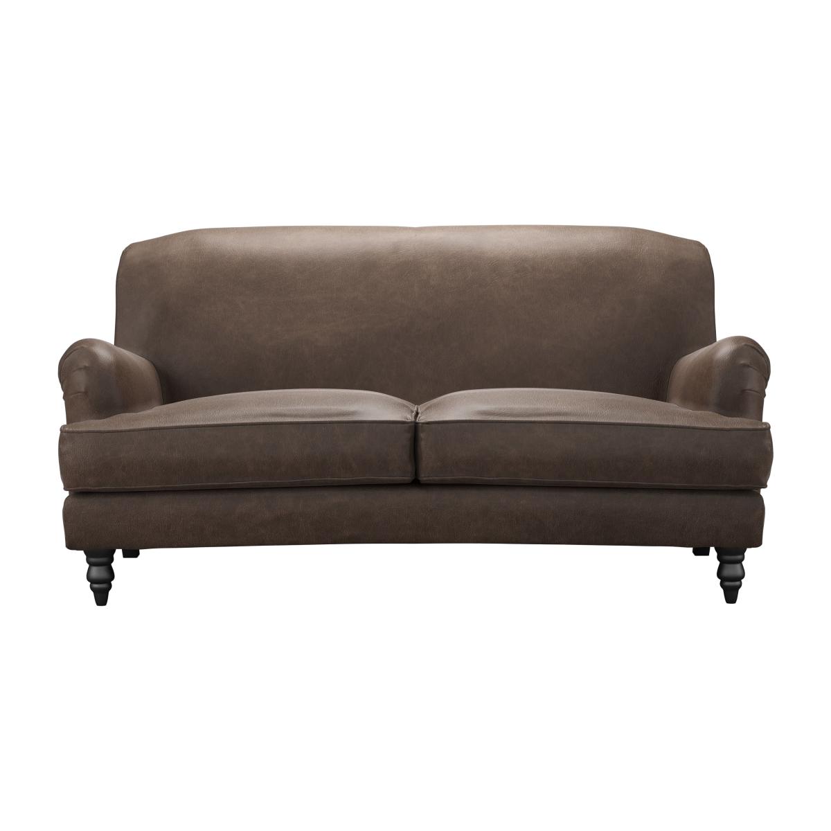 Snowdrop 2.5 Seat Sofa (breaks down) in Walnut Antique Leather – image 1