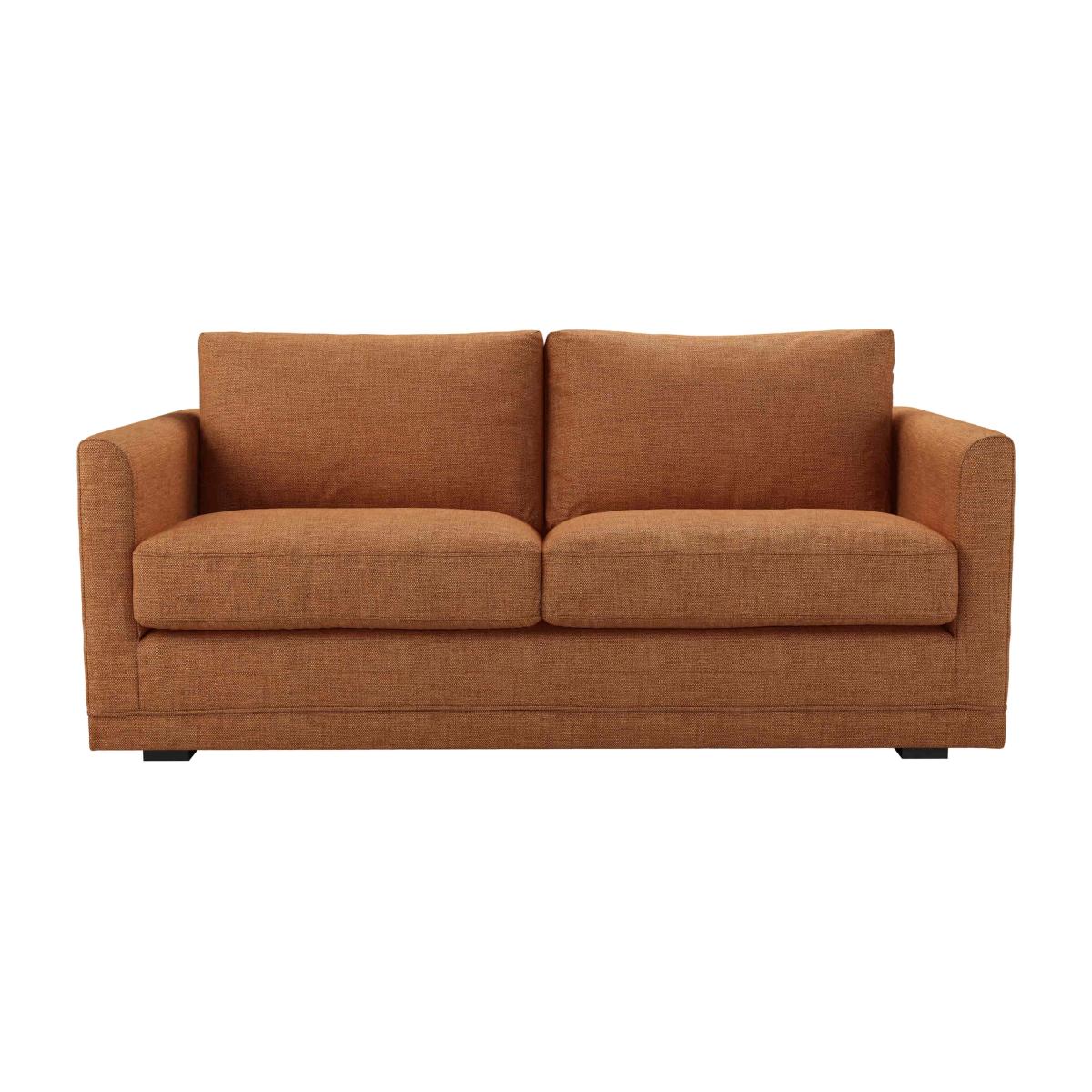 Aissa 2.5 Seat Sofa with removable cover in Terracotta Florence Textured Weave – image 1