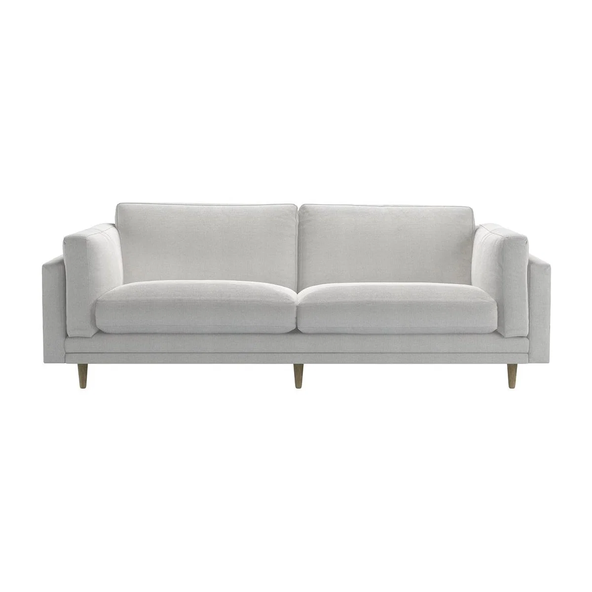 Marco 3 Seat Sofa in Cornflower Silky Jacquard Weave – image 1