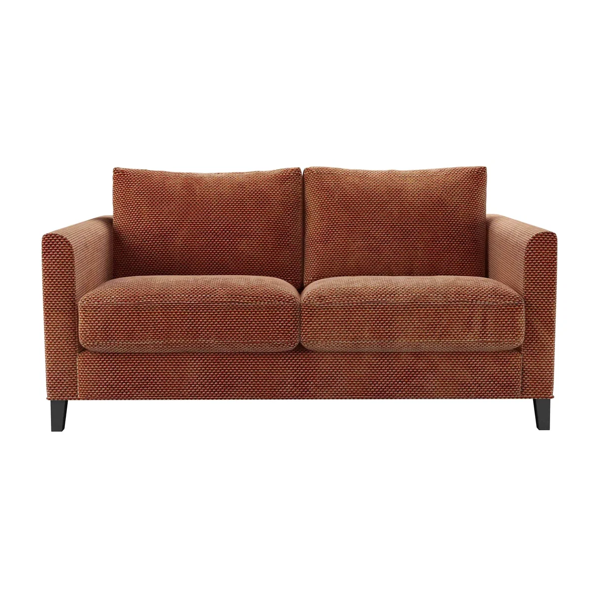 Izzy 2 Seat Sofa (breaks down) in Pomegranate Bubble Velvet – image 1
