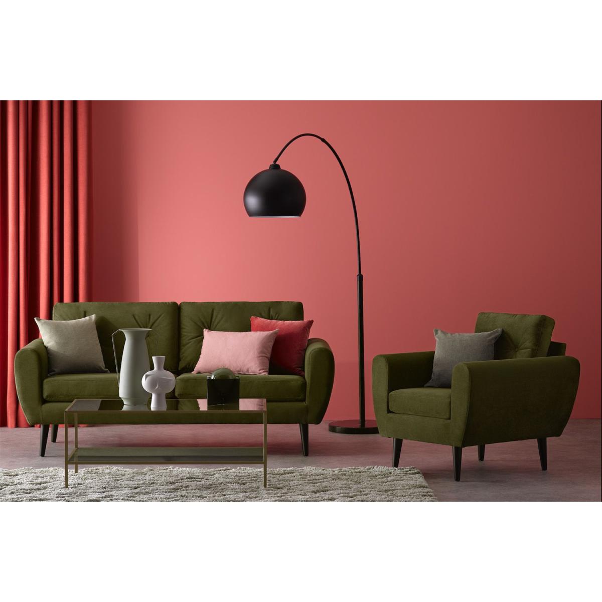 Jack 2 Seat Sofa in Cliff Soft Weave – image 4