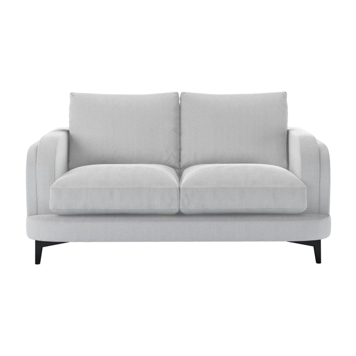 Boston Curved Arm 3 Seat Sofa in Jasmine Silky Jacquard Weave – image 1