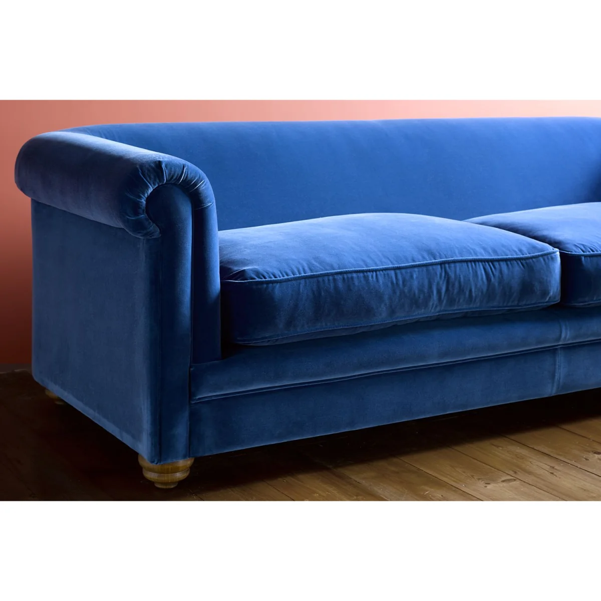 Patrick Unbuttoned 2.5 Seat Sofa in Indian Summer Easy Cotton – image 3