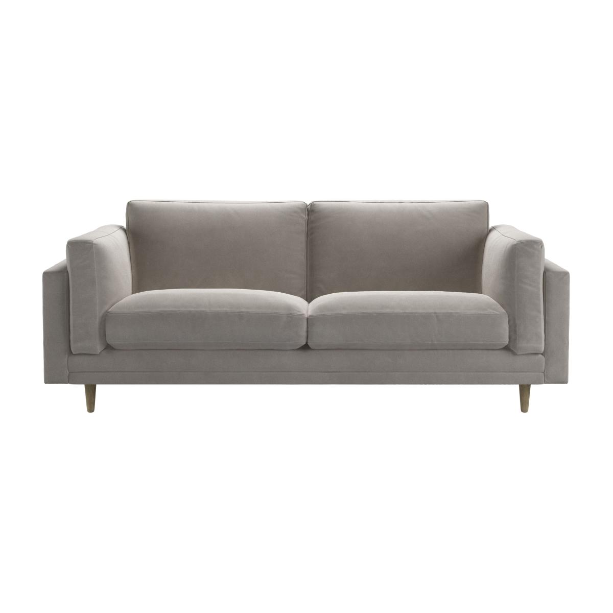 Marco 2.5 Seat Sofa in Nimbus Aquaclean Clever Velvet – image 1