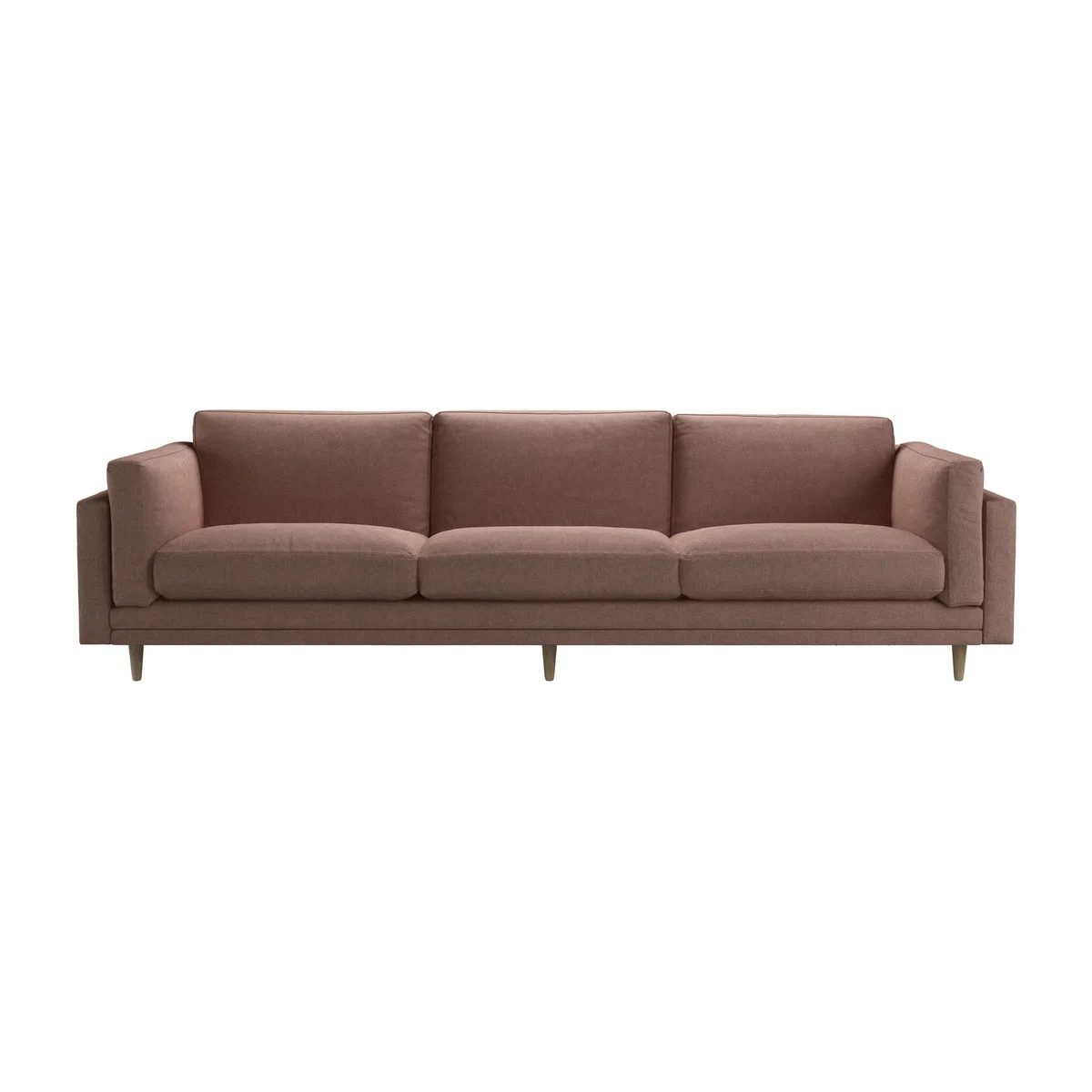 Marco 4 Seat Sofa in Pinot Noir Norfolk Cotton – image 1