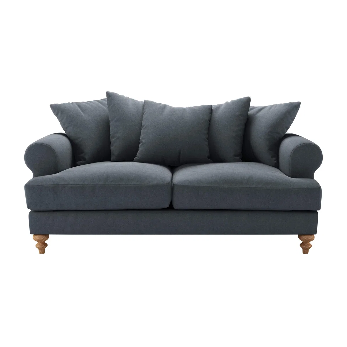 Teddy 2.5 Seat Sofa in Flint Vermeer Linen - sofa.com – image 1