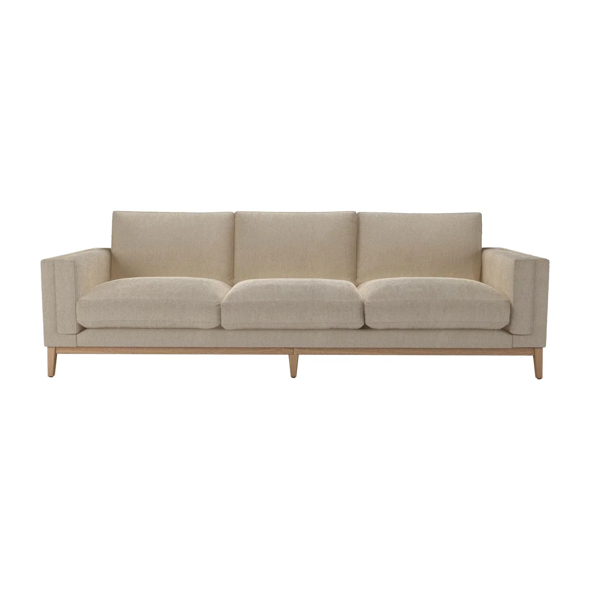 Costello 4 Seat Sofa in Cashew Baylee Viscose Linen – image 1