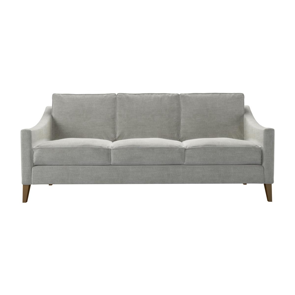 Iggy 3 Seat Sofa (breaks down) in Fog Aquaclean Clever Chenille – image 1