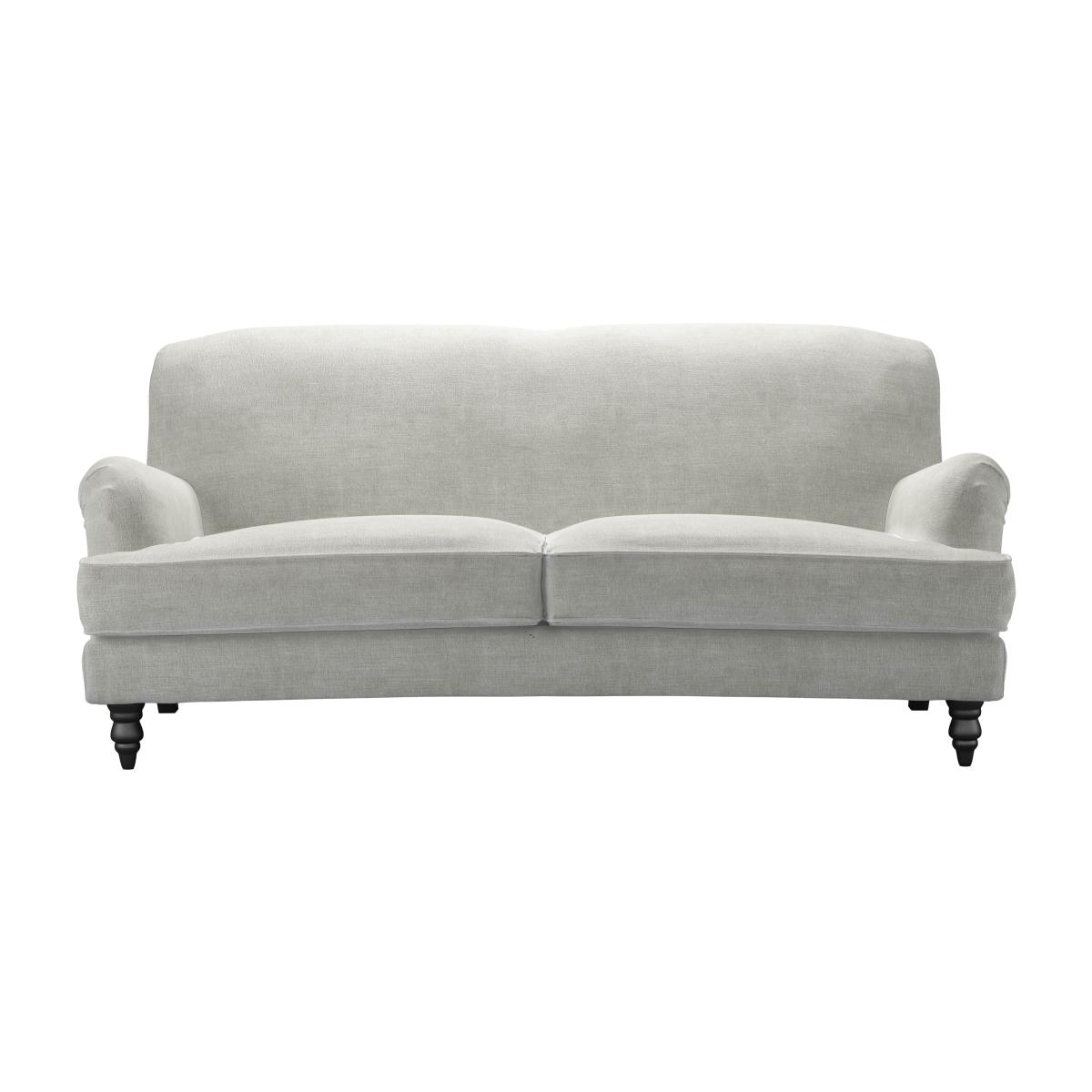 Snowdrop 3 Seat Sofa in Fog Aquaclean Clever Chenille – image 1