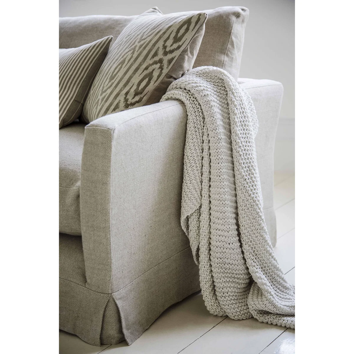Otto 3 Seat Sofa in Celadon Easy Cotton – image 5
