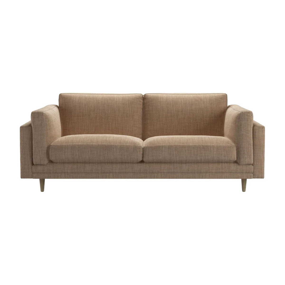 Marco 2.5 Seat Sofa in Driftwood Baylee Multi-Tone Viscose Linen – image 1