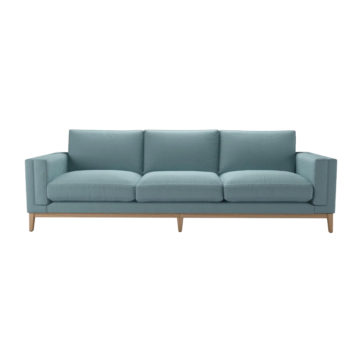 Costello 4 Seat Sofa in Lagoon Brushed Linen Cotton – image 1
