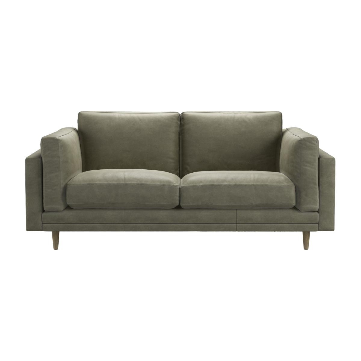 Marco 2 Seat Sofa in Matcha Powdered Leather – image 1