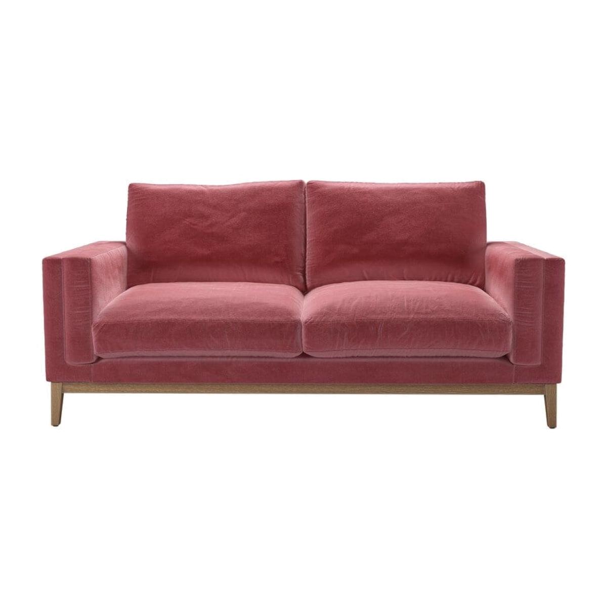 Perfectly Pristine Costello 2.5 Seat Sofa in Dusty Rose Cotton Matt Velvet - sofa.com